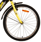 Volare Thombike Kinderbike Jungen 24 Zoll schwarz gelb zwei Handbremsen