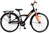Volare Thombike Kinderbike Jungen 26 Zoll schwarz orange zwei Handbremsen