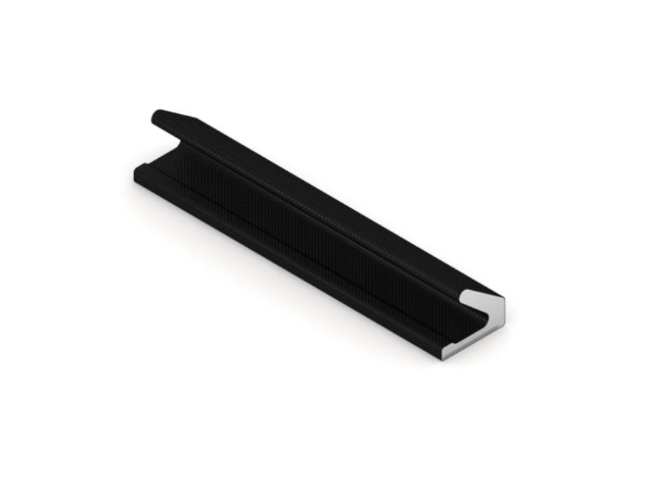 Schlegel - Zugluftstopper qlon - selbstklebend - schwarz - 15 x 12 mm - 7 m