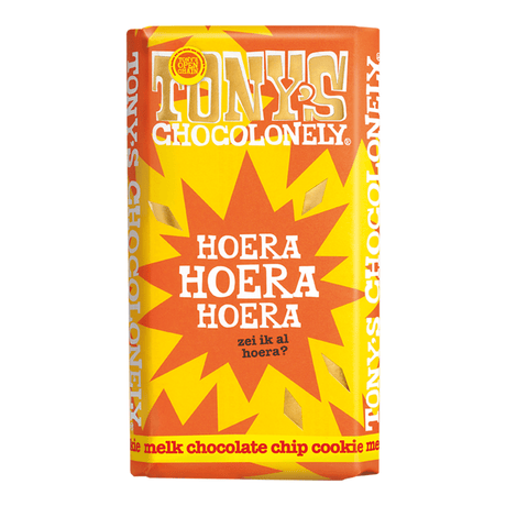 Tony's chocolonely Bar Hurra Milchschokoladenkekse (15x 180gr)