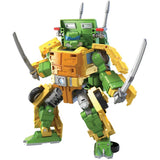 Verschiedene Transformers x Teenage Mutant Ninja Turtles-Action