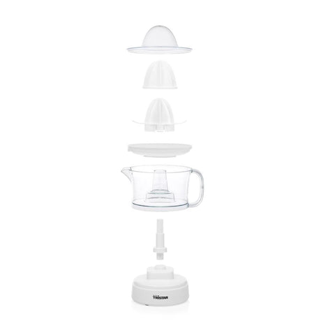 Tristar Zitruspresse 0,5l 25w weiß mit abnehmbarer Kanne