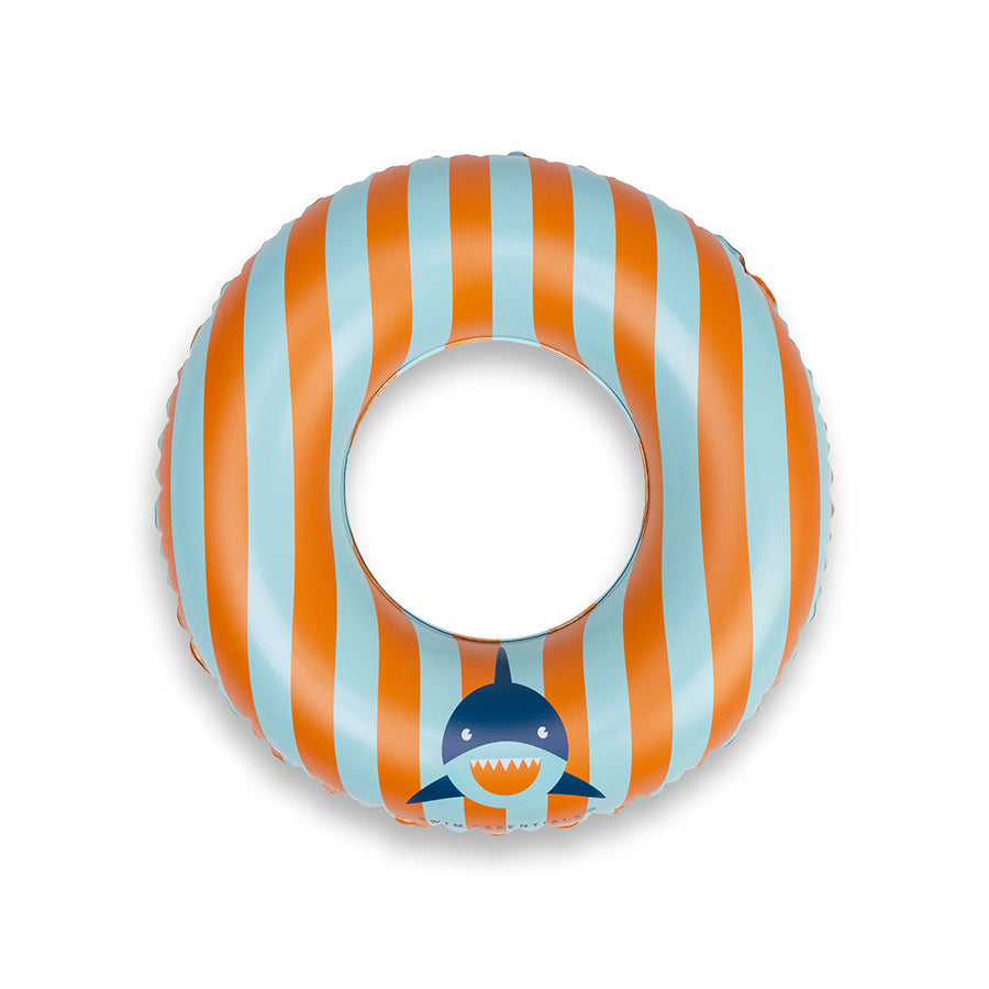 Tropenhai | Orange-blaues Schwimmbad ø 55 cm