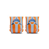 Tropischer Hai | Orange-blaue Schwimmarmbänder 2-6 Jahre