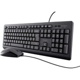Trust Kabelgebundenes Tastatur- und Mausset