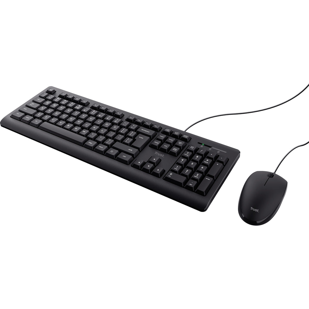 Trust Kabelgebundenes Tastatur- und Mausset