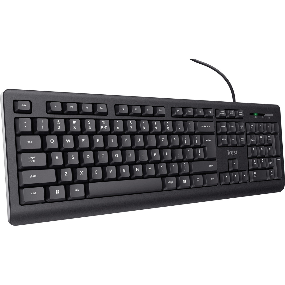 Vertrauen Sie der kabelgebundenen Tastatur