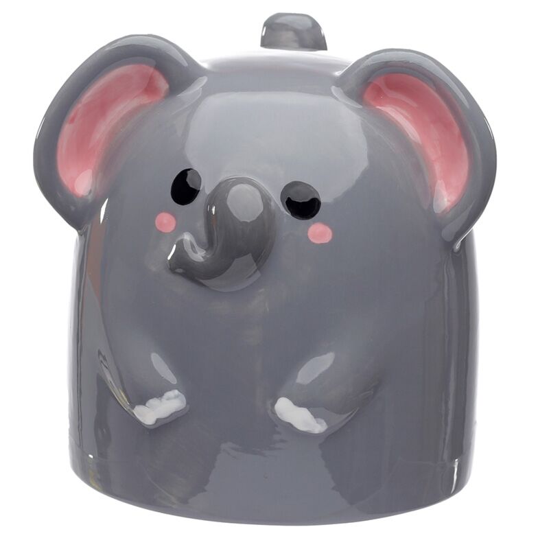 Cutiemals Keramiktasse mit Elefant auf dem Kopf