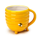 Bienenstock umgedrehter Keramikbecher