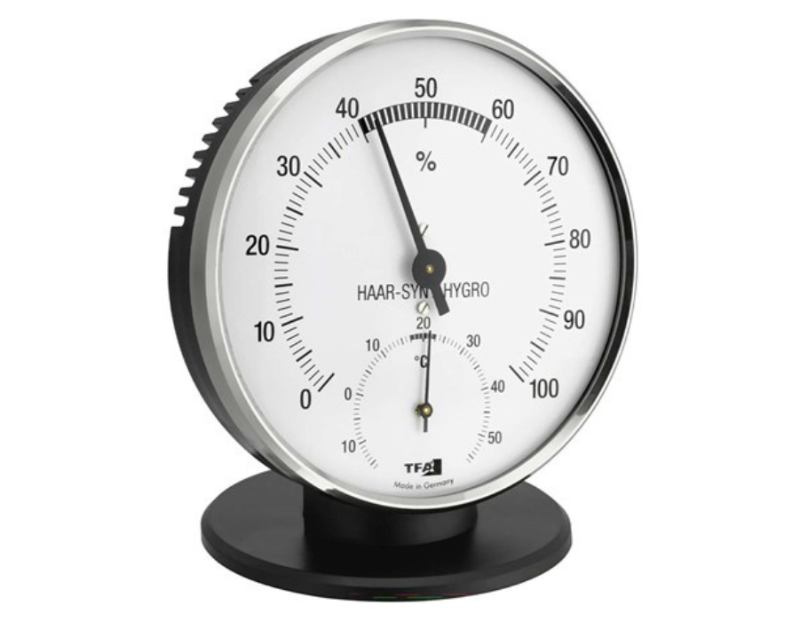 TFA-Hygrometer-Präzisionen – Luftfeuchtigkeit und Temperatur – drinnen und draußen