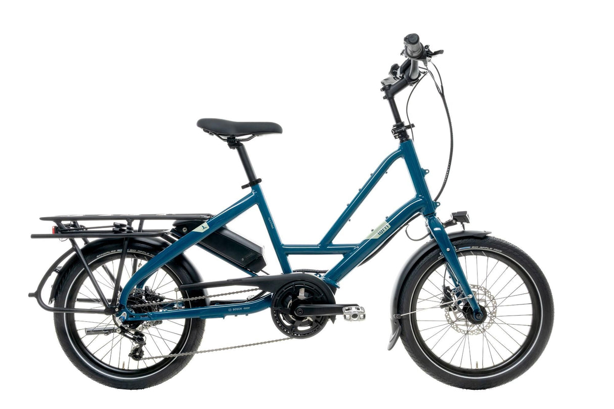 Tern Elektro-Kompaktfahrrad Quick Haul P8i (#1) E-Bike Quick Haul P9i 8SP Bleu Sea