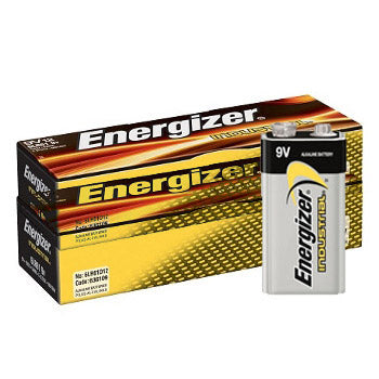 Energie Energizer Industrial 9V Box mit 12 Teilen