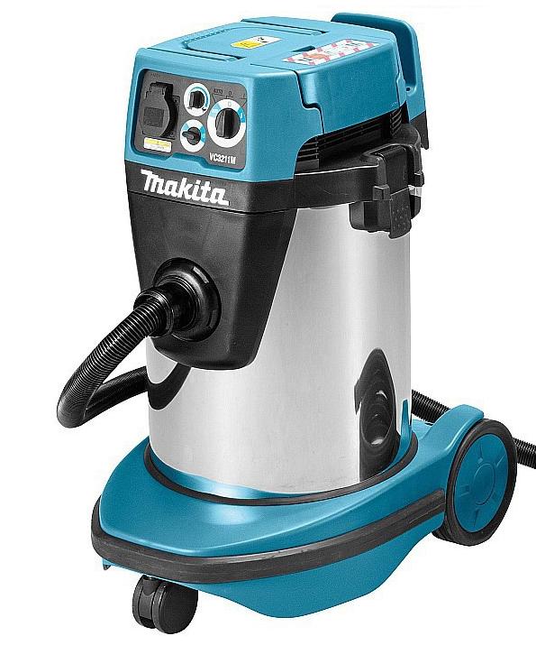 Makita stofzuiger 1050w vc3211hx1 klasse h 32l