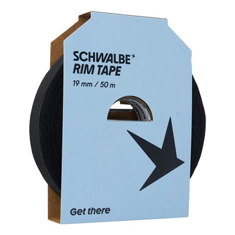 Schwalbe benelux b.v. Felgenband Schwalbe Hochdruck 50 Meter x 19mm - selbstklebendes Textil (auf Rolle)
