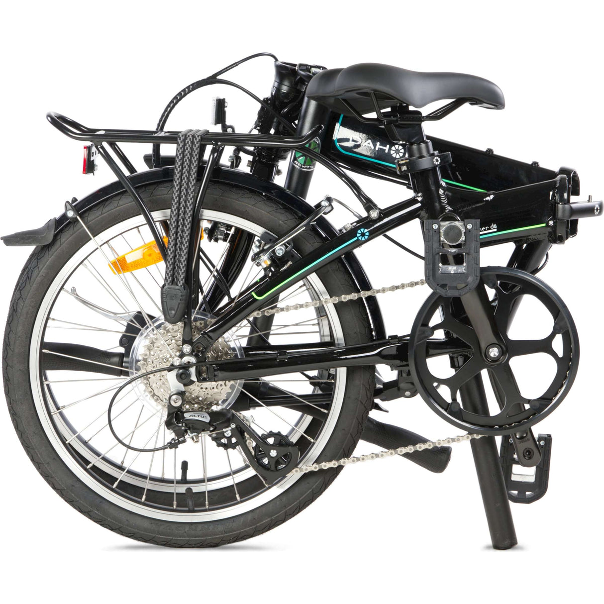 Dahon Folding Bike 20 Mariner D8 mit V -Bremse - (Obsidian) Schwarz