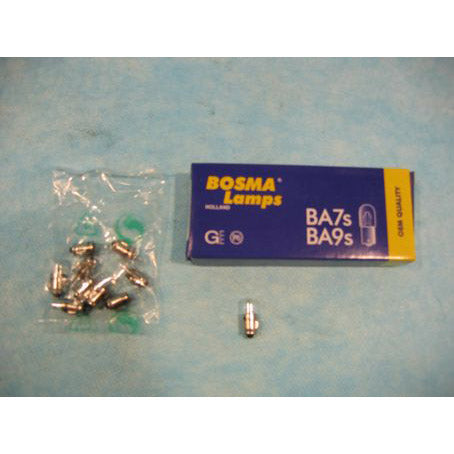 Bosma Lampe 6V-0,6W Ba7s Pracht Solex Cockpit Zundapp (10 Stück)