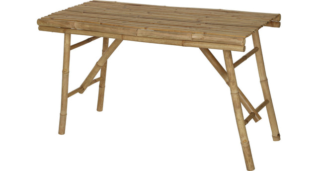 Tafel vouwbaar bamboe naturel 118x56x73cm