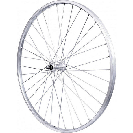 Velox Vorderrad Mach1 M110 28 Urban Vollachse Silber