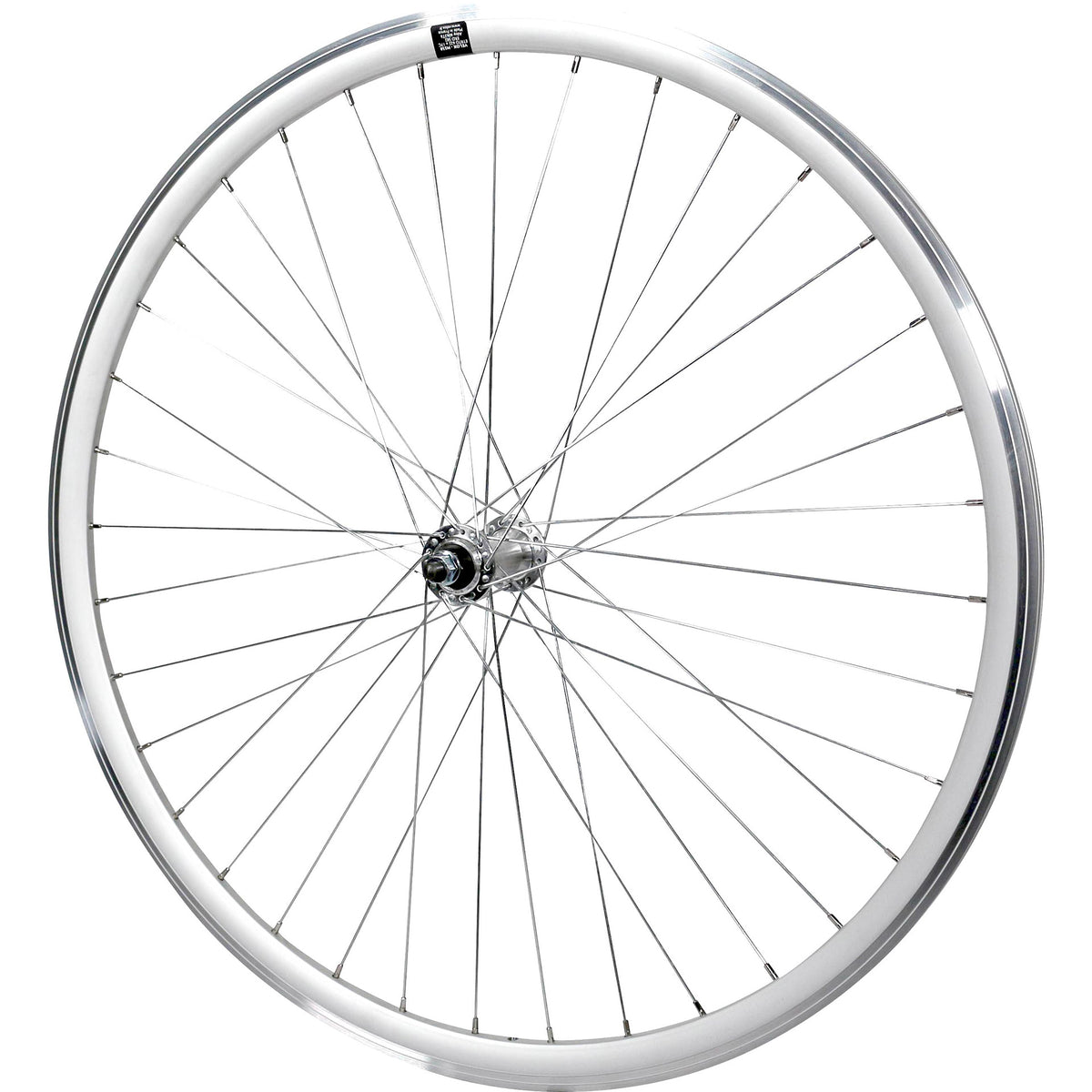Velox voorwiel mach1 m550 28 urban vaste as zilver