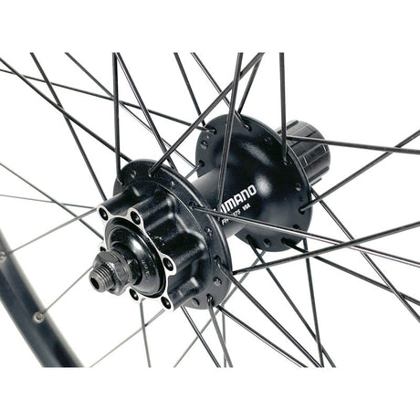 Velox Hinterrad Mach1 M475 26 Deore 9 10 11V QR Disc schwarz.