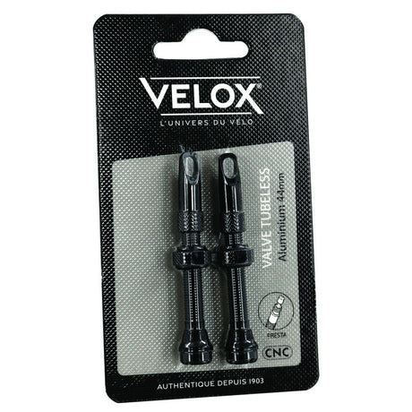 Velox Ventil Tubeless Presta 60mm Aluminium schwarz (2Stk)
