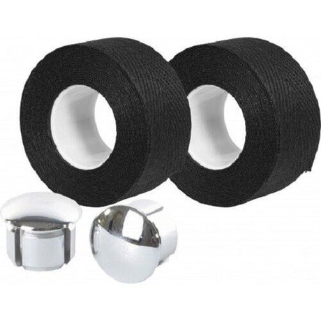 Velox Lenkerband Tressostar 90 Baumwolle schwarz (2Stk)
