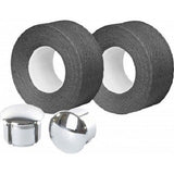 Velox Lenkerband Tressostar 90 Baumwolle dunkelgrau (2 Stk)