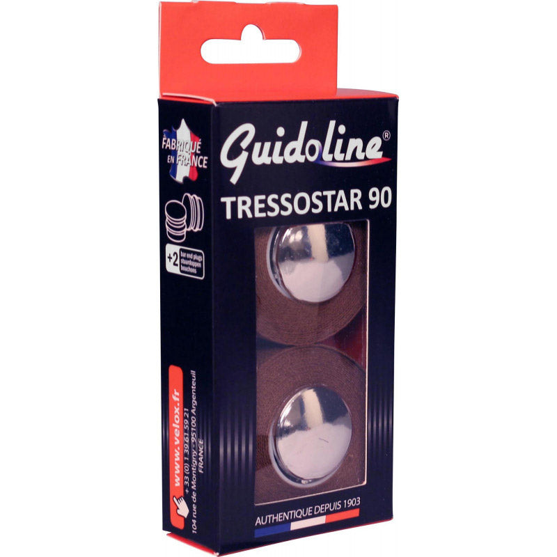 Velox Lenkerband Tressostar 90 Baumwolle braun (2 Stück)