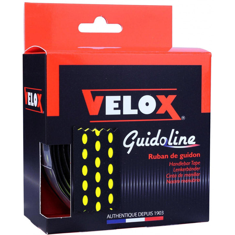 Velox Lenkerband Bi-Color 3.0 Schwarz Gelb (2 Stück)