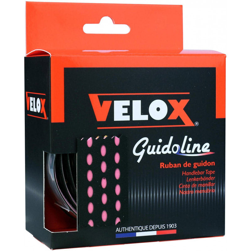 Velox Lenkerband Bi-Color 3.0 Schwarz Pink (2 Stück)