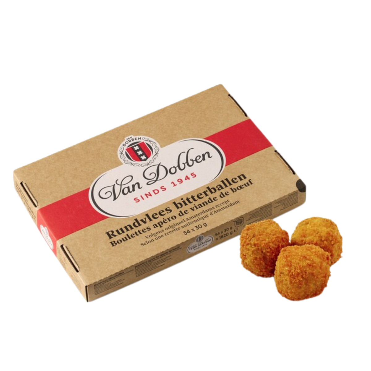 Van Dobben Rinderbitterbällchen (54x 30 gr)
