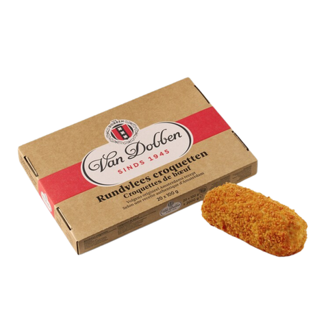 Van Dobben Rinderkroketten 25 % (20x 100 gr)
