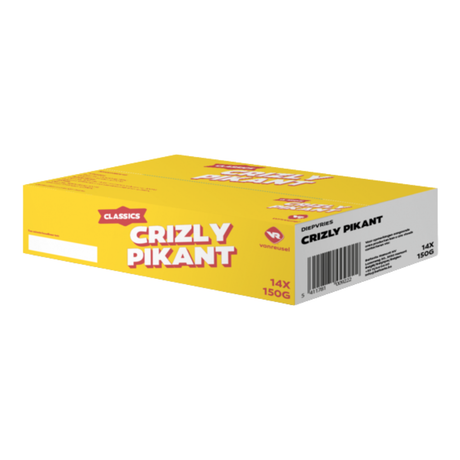 Aus Schmalz knusprig-würziger Snack (14x 150 gr)