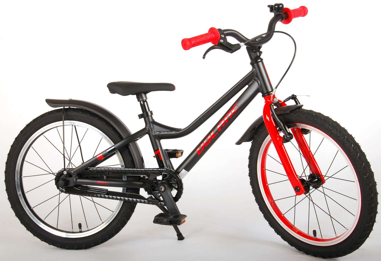 Volare Blaster Children's Bike Boys 18 Zoll Black Red Prime Collection