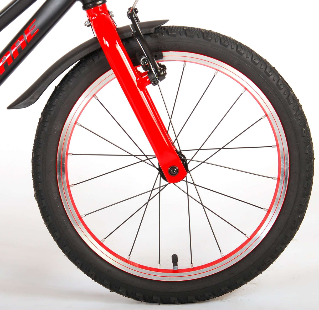 Volare Blaster Children's Bike Boys 18 Zoll Black Red Prime Collection