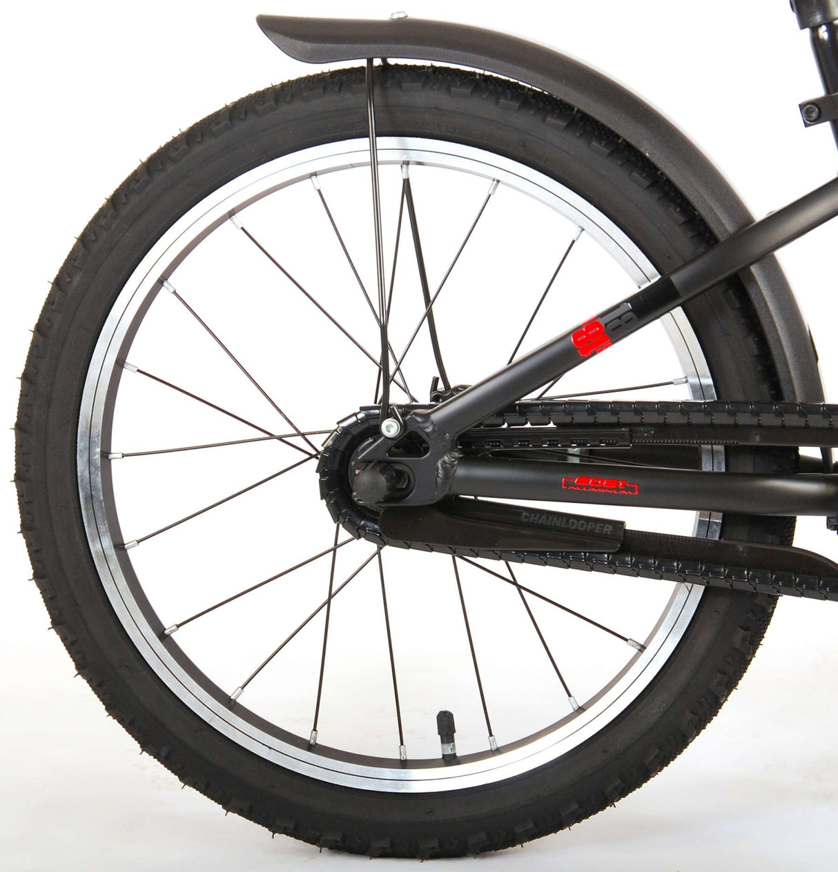 Volare Blaster Children's Bike Boys 18 Zoll Black Red Prime Collection