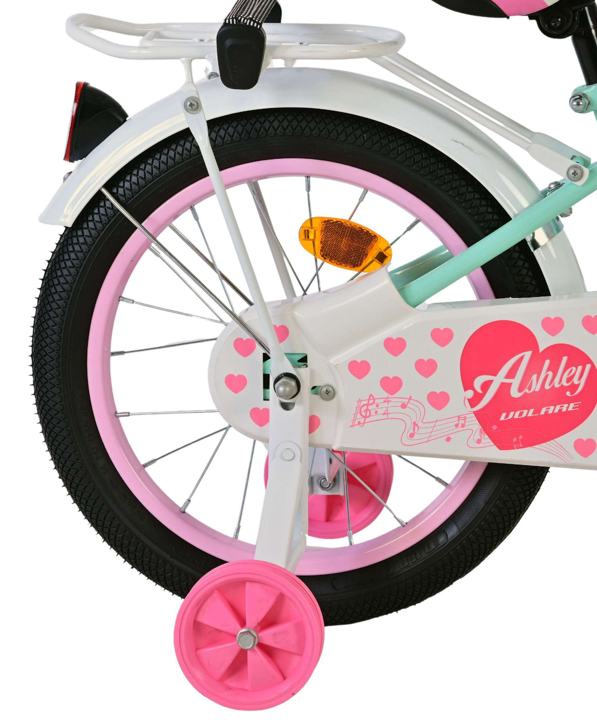 Volare Ashley Kinderfahrrad – Mädchen – 16 Zoll – Grün