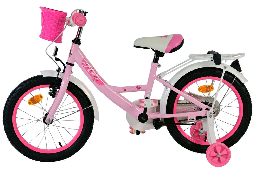 Volare Ashley Kinderfahrrad – Mädchen – 16 Zoll – Rosa