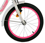 Volare Ashley Kinderfahrrad – Mädchen – 18 Zoll – Weiß