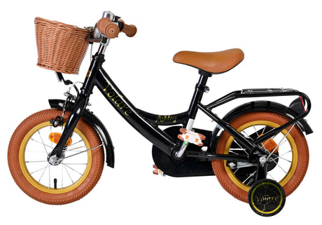 Volare Ashley Kinderfahrrad – Mädchen – 12 Zoll – Schwarz