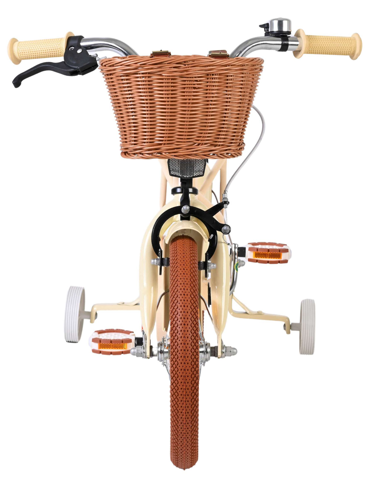Volare Ashley Kinderfahrrad – Mädchen – 14 Zoll – Creme