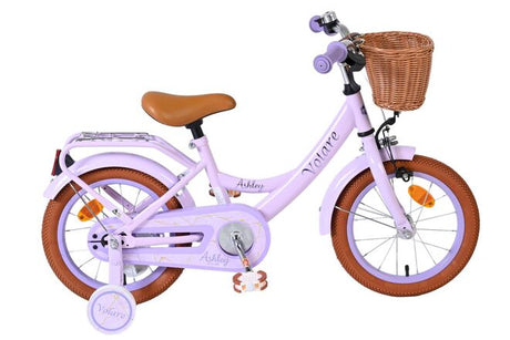Volare Ashley Kinderfahrrad – Mädchen – 14 Zoll – Flieder