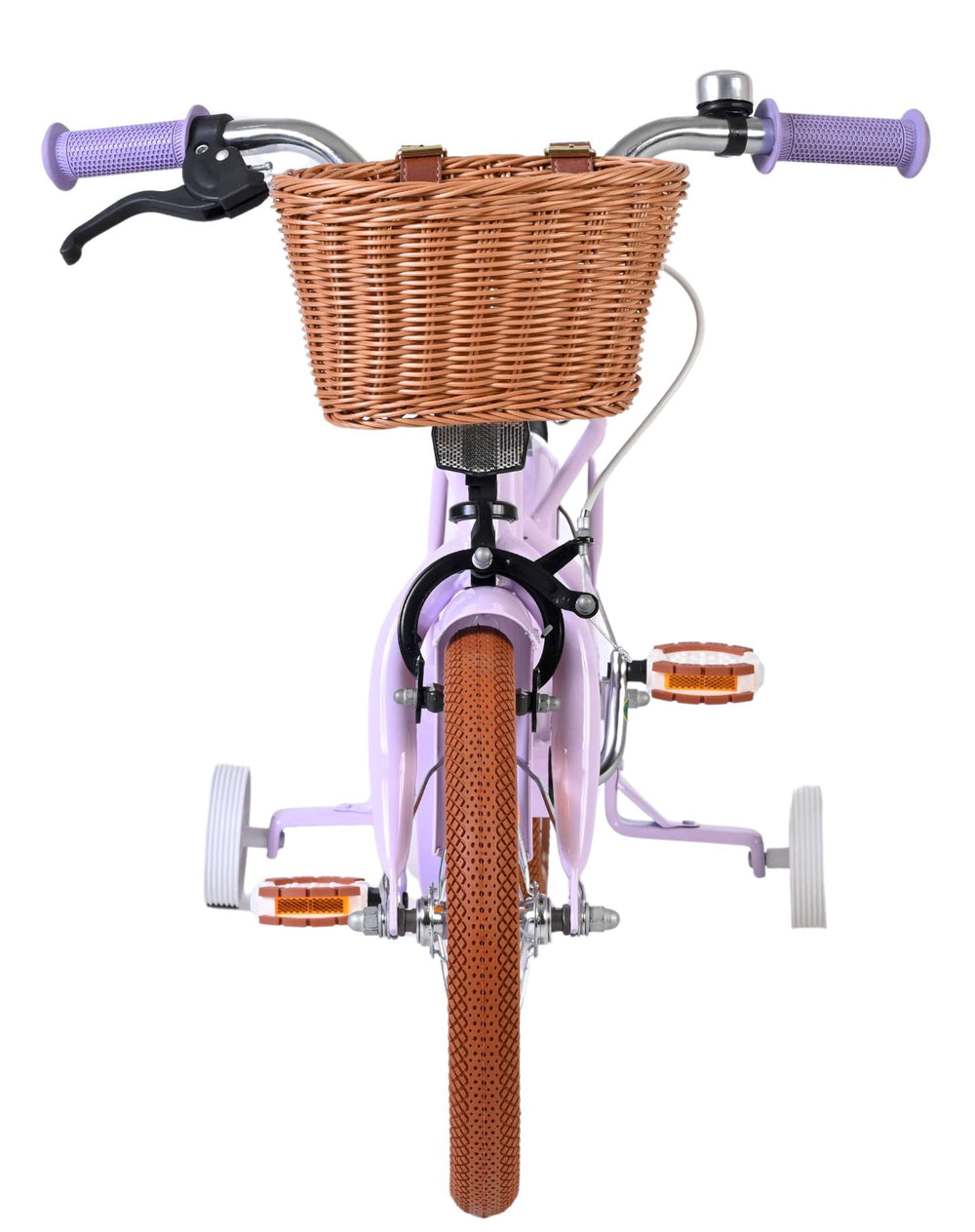 Volare Ashley Kinderfahrrad – Mädchen – 14 Zoll – Flieder