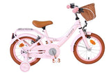Volare Ashley Kinderfahrrad – Mädchen – 14 Zoll – Pink – zwei Handbremsen