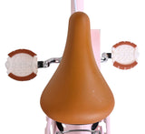 Volare Ashley Kinderfahrrad – Mädchen – 14 Zoll – Pink – zwei Handbremsen