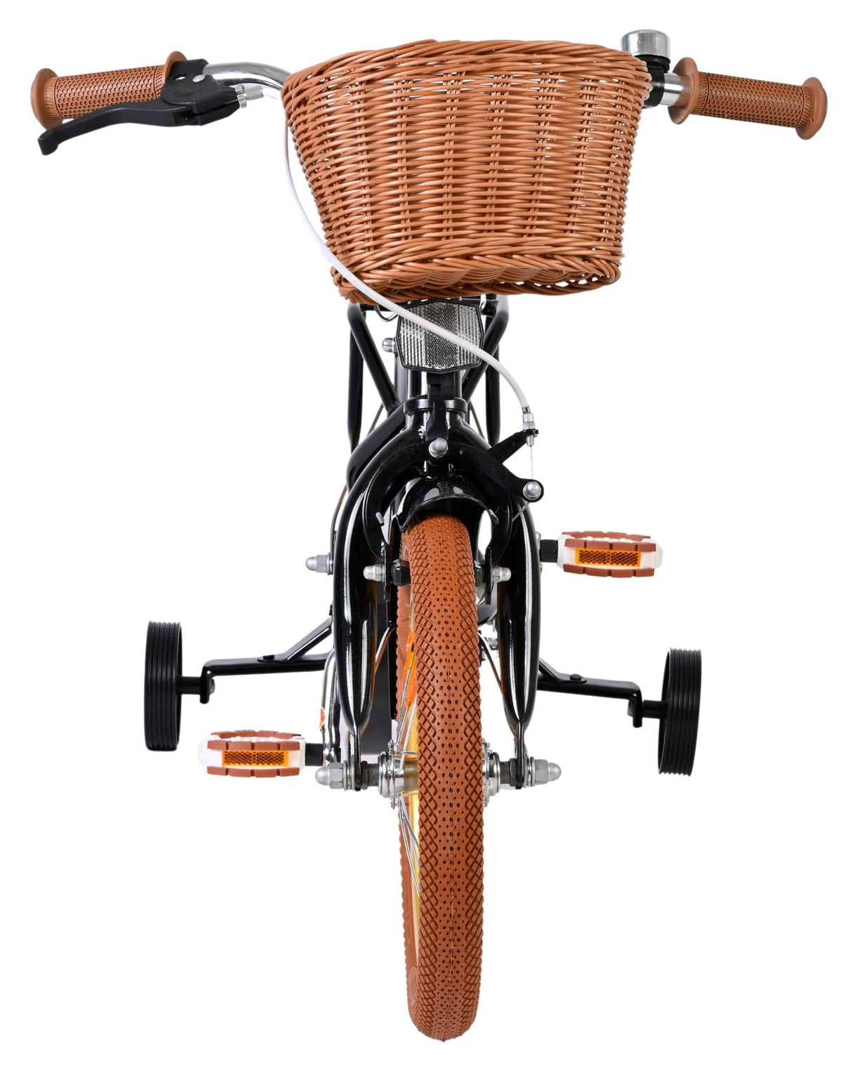 Volare Ashley Kinderfahrrad – Mädchen – 14 Zoll – Schwarz
