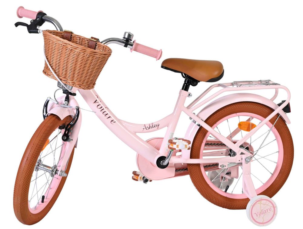 Volare Ashley Kinderfahrrad – Mädchen – 16 Zoll – Rosa