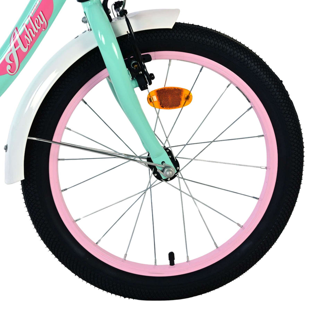 Volare Ashley Kinderfahrrad – Mädchen – 18 Zoll – Grün