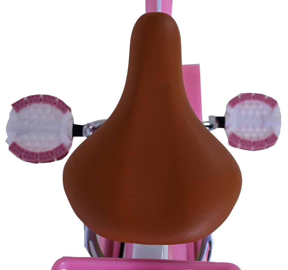 Volare Blossom Kinderfahrrad – Mädchen – 16 Zoll – Pink – zwei Handbremsen