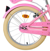 Volare Blossom Kinderfahrrad – Mädchen – 18 Zoll – Pink – zwei Handbremsen
